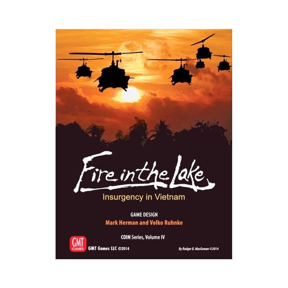 Fire in the Lake: A Board Game for 4 Players, Ages 12+
