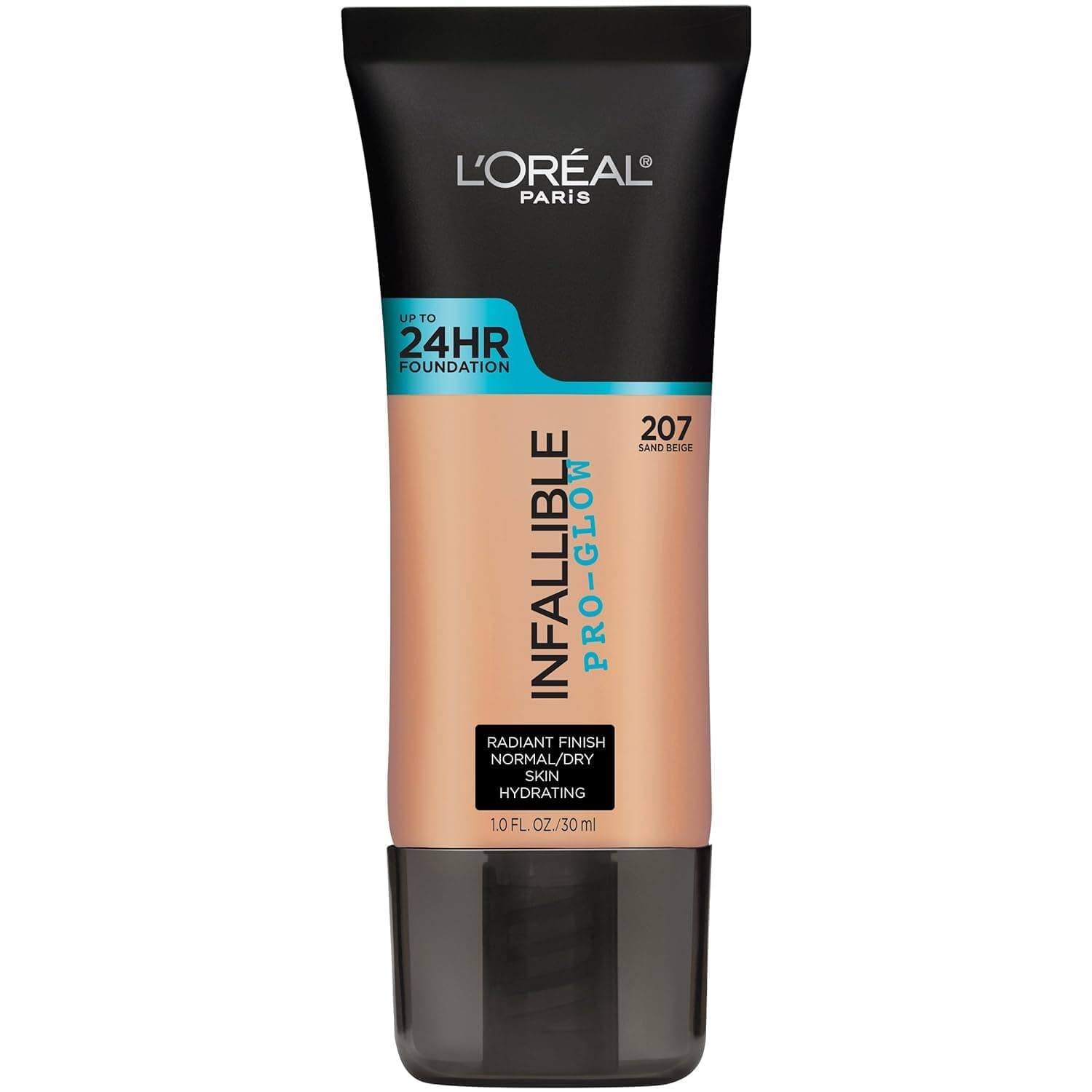 Makeup Infallible Up to 24HR Pro-Glow Foundation, Sand Beige, 1 fl oz.