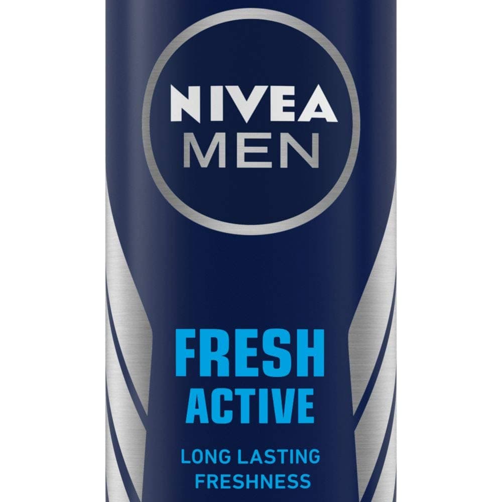 NIVEA Men's 48 Hour Fresh Active Deodorant, 150ml (Pack of 3)