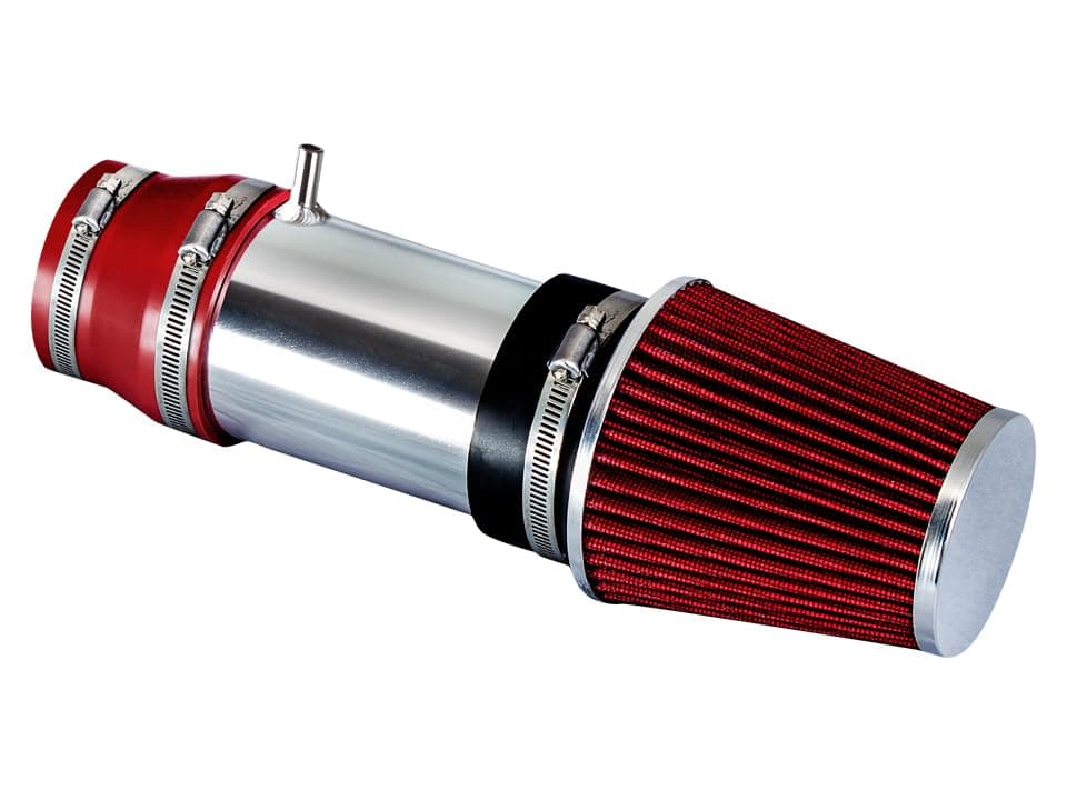 Rtunes Racing Short Ram Air Intake Kit + Filter Combo Compatible For 03-07 Honda Accord LX EX 3.0L V6 (Red)