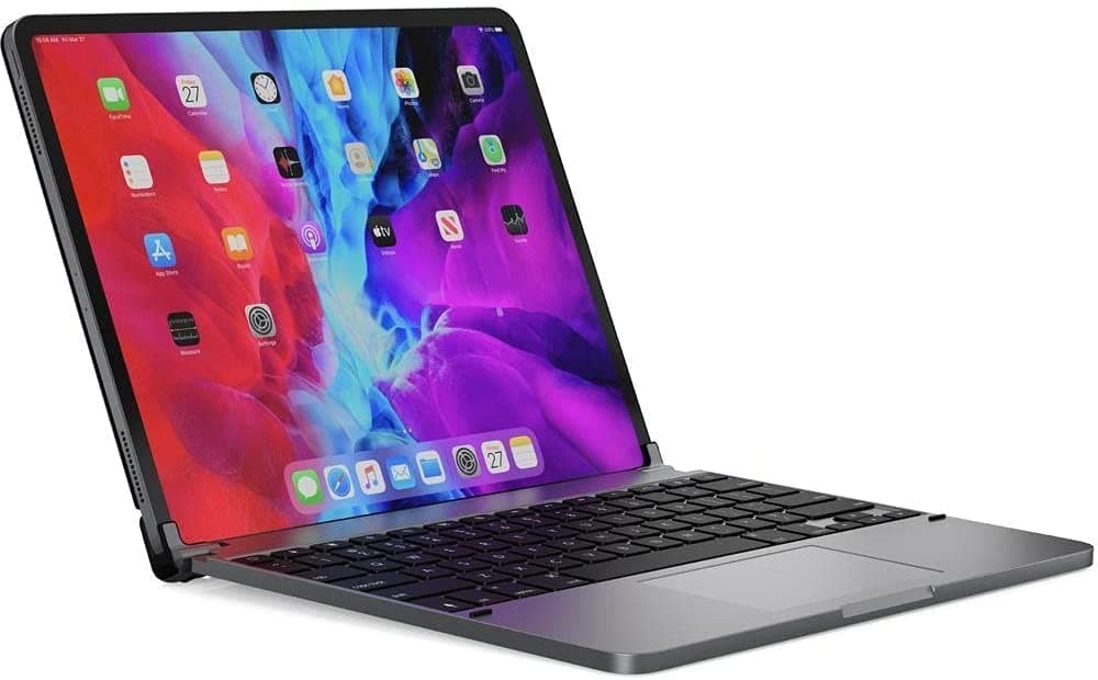 11.0 Pro+ Wireless Keyboard with Trackpad | Compatible with iPad Pro 11-inch (1st, 2nd & 3rd Gen) | Native Multi-Touch Trackpad | Backlit Keys | (Space Gray)