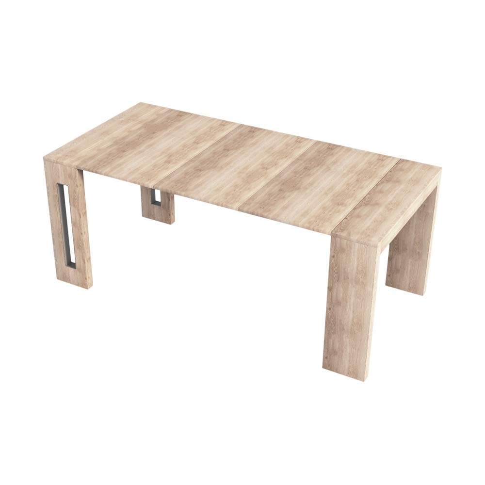 SELSEY Romansia – Italian Made Extending Dining Table/Hallway Console/Desk (90 cm, Oak)