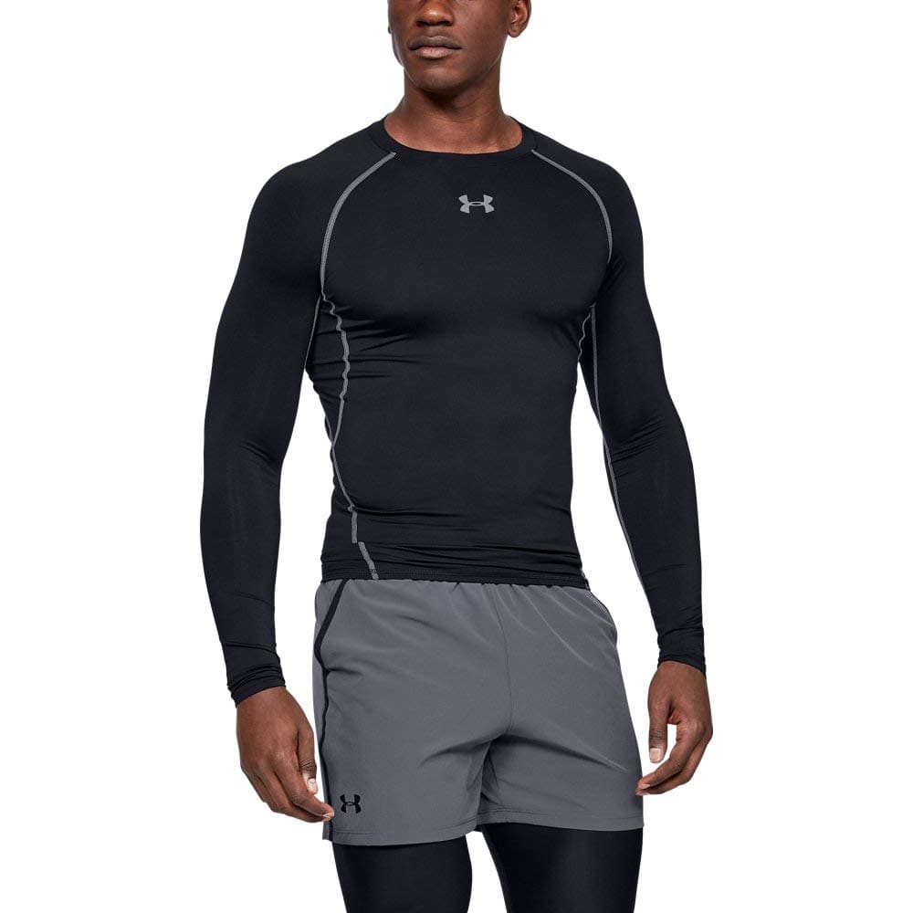 Under Armour 1257471 Men's HeatGear Armour Compression LS (Training / Long Sleeve Base Layer)