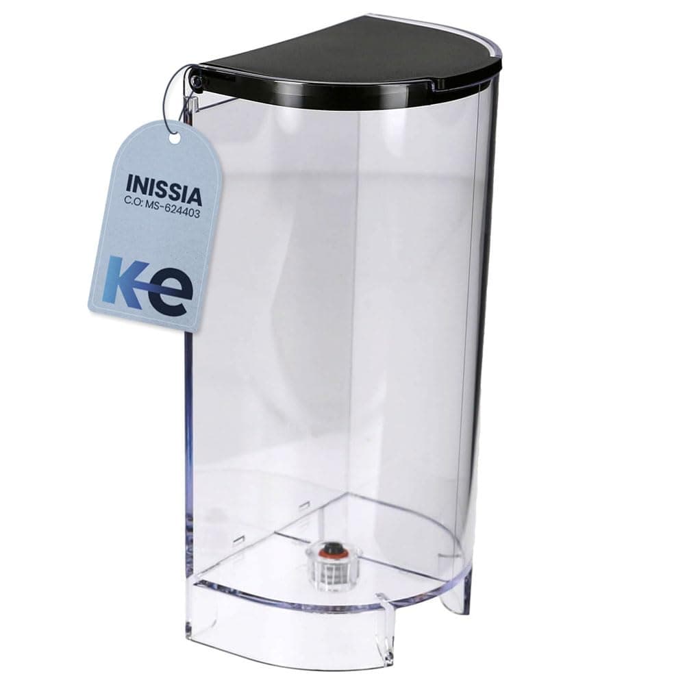 ANAKEL HOME Replacement Coffee Machine Water Tank MS-624403 Compatible with Nespresso Inissia Coffee Machine | Resistant Plastic, Includes Lid, 0,7L / 23,66oz | NOT COMPATIBLE WITH PIXIE MODEL