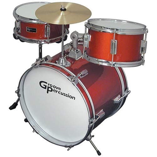 Groove Percussion JR100 3 Piece Children's Drum Set