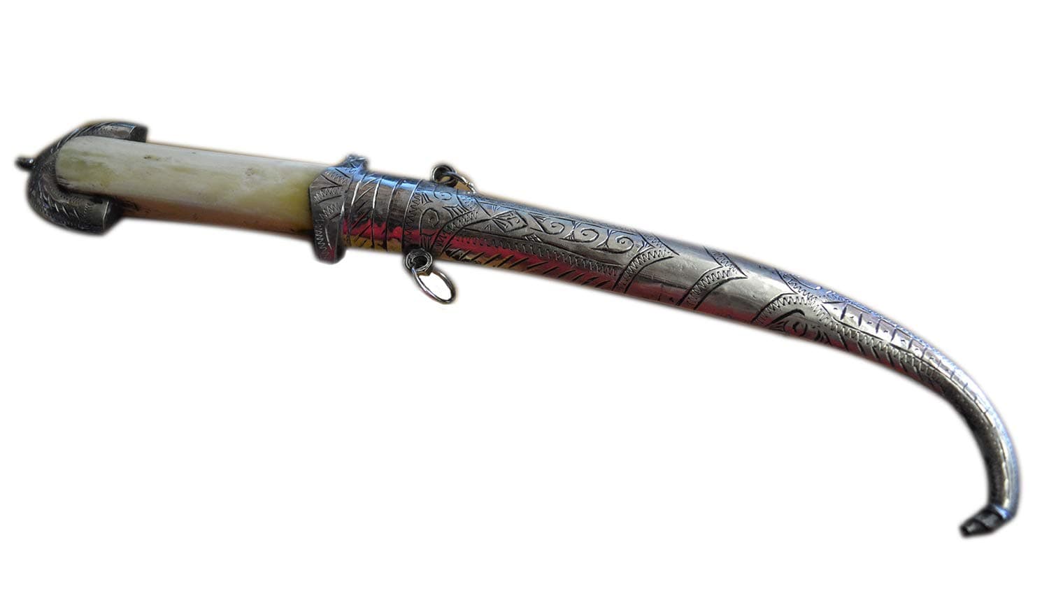 Moroccan Knife Authentic Handmade Silver Letter Opener Koummya