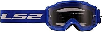LS2 Helmets Charger Motorcycle OTG Goggle (Blue with Clear Lens)