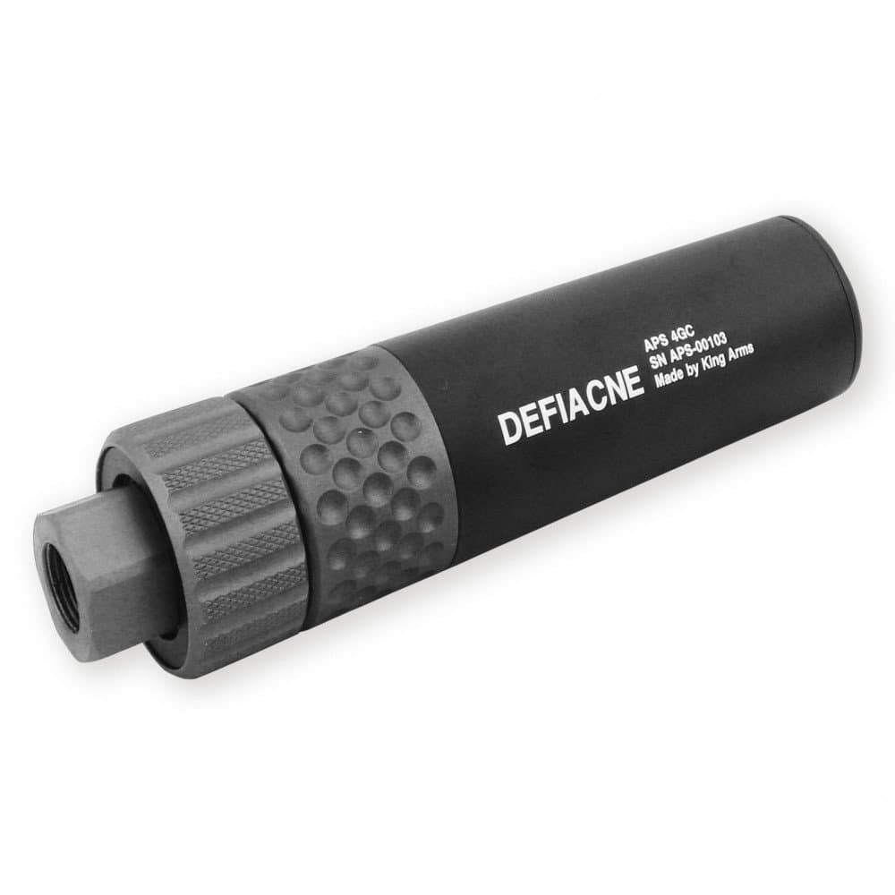 King Arms Quiet qd universal 40x153 Silent Rep - Black, One size