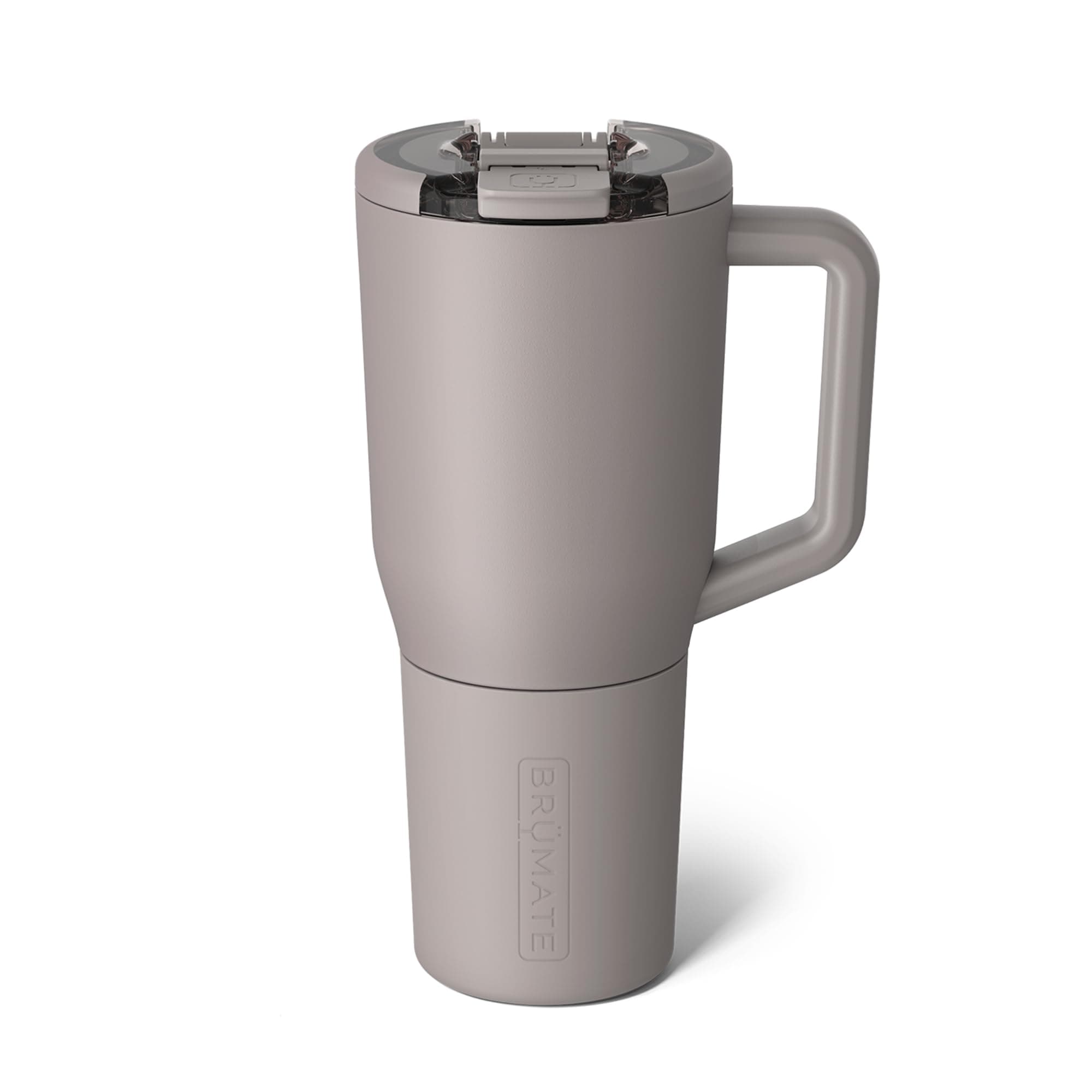 BrüMate Müv - 35oz 100% Leak Proof Insulated Coffee Mug with Handle & Lid - Stainless Steel Coffee Travel Mug - Double Walled Coffee Cup (Mocha)