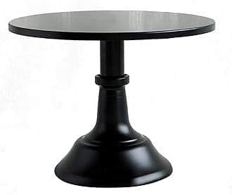 Iron Cake Stand 10 Inch Round Cake Plate Pedestal Modern Dessert Display Cupcake Stand with Pedestal for Party Baby Shower Wedding Birthday