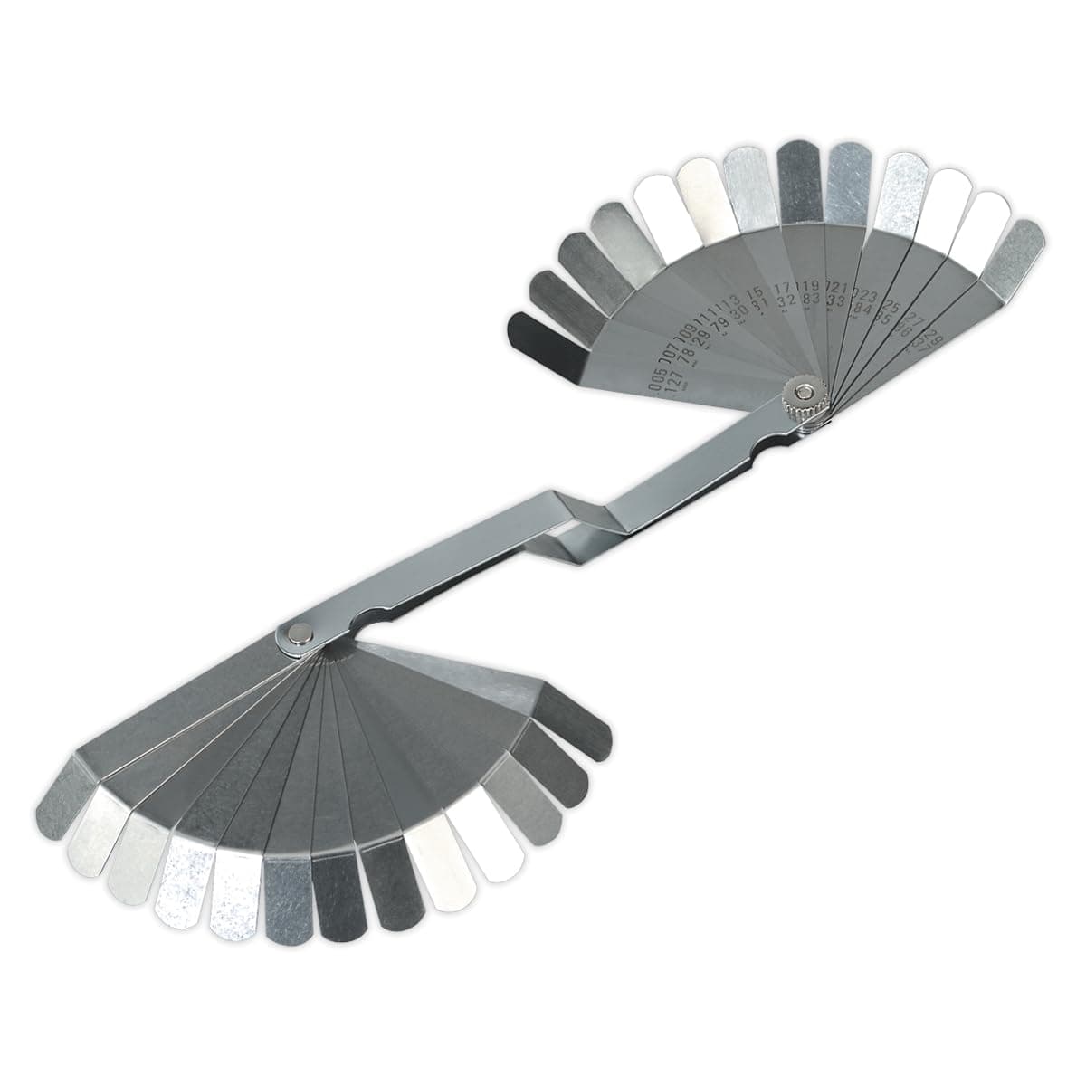 Sealey S0515 Dual Marked Offset Feeler Gauge, 26 Blade