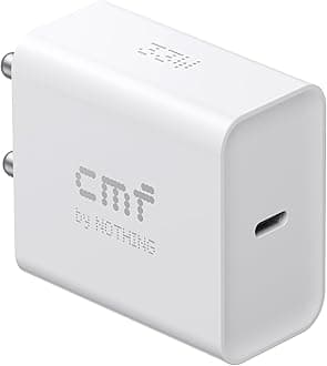 33W Type C Power Fast Charger Adapter for CMF by Nothing Phone 1, Phone 2a Plus, Phone 2a, Phone 2, CMF Buds, PD 33-watt Power Quick Charging Adaptor for Smartphone, Tablet, CMF 33w Charger, White