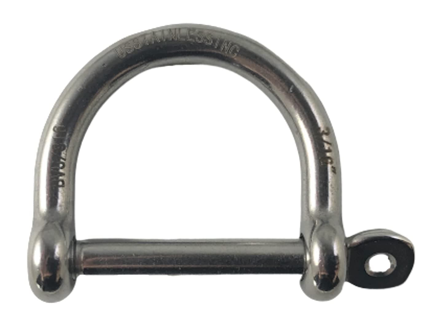 Stainless Steel 316 Wide D Shackle