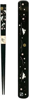 Ryu Mei Usagi (Rabbit) Black Chopstick 22.5cm 090696 [W/box]