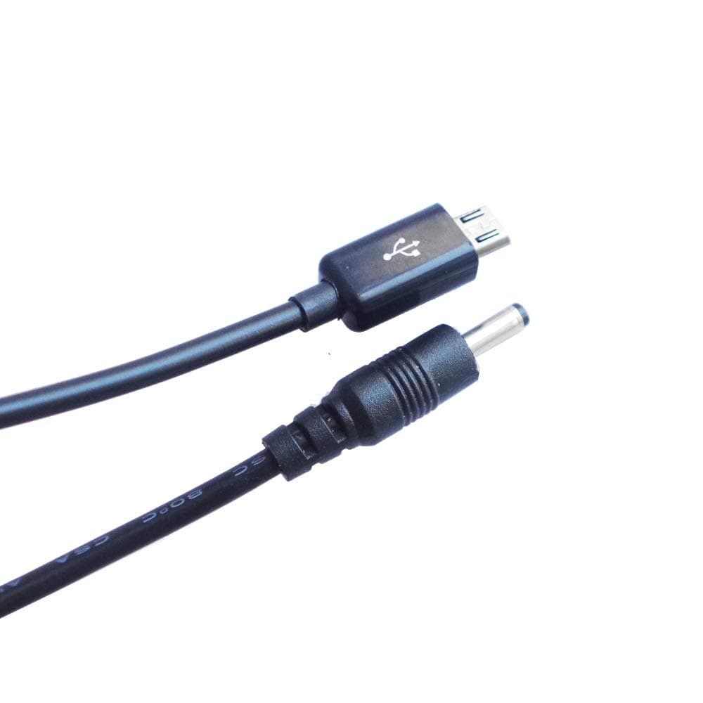 DC 3.5 x 1.35 Male-Micro USB Male Power Cable Length 20cm,1 PCS (TYPE-5)