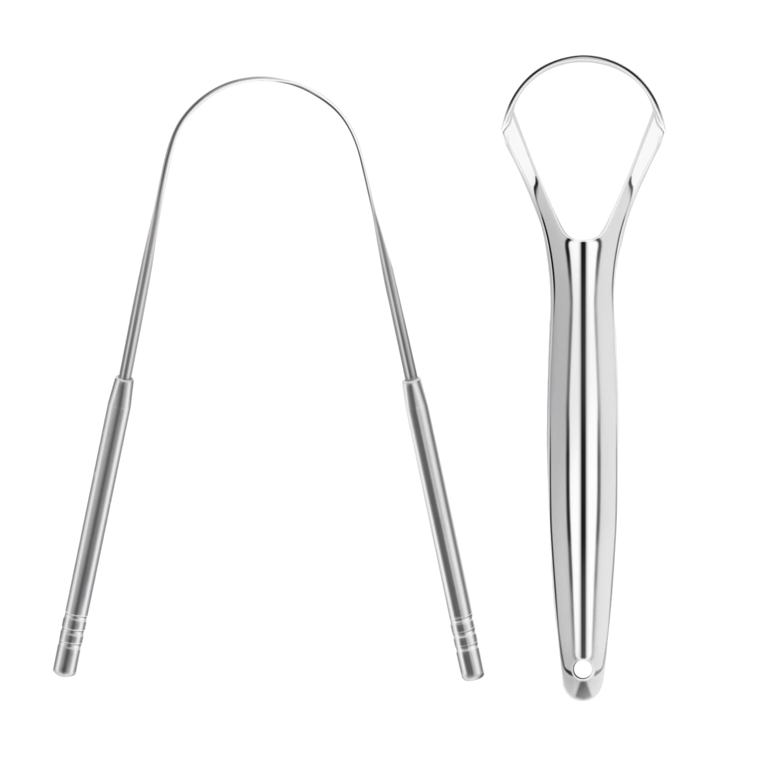 'Handle' Shape and 'U' Shape Tongue Scraper
