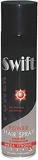 Swift Power Strong Hair Beard Spray 24 H Hold No Stickiness Power Hold & Vigorous Hair (100ml)