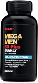 GNC Mega Men 50 Plus One Daily, 60 caps