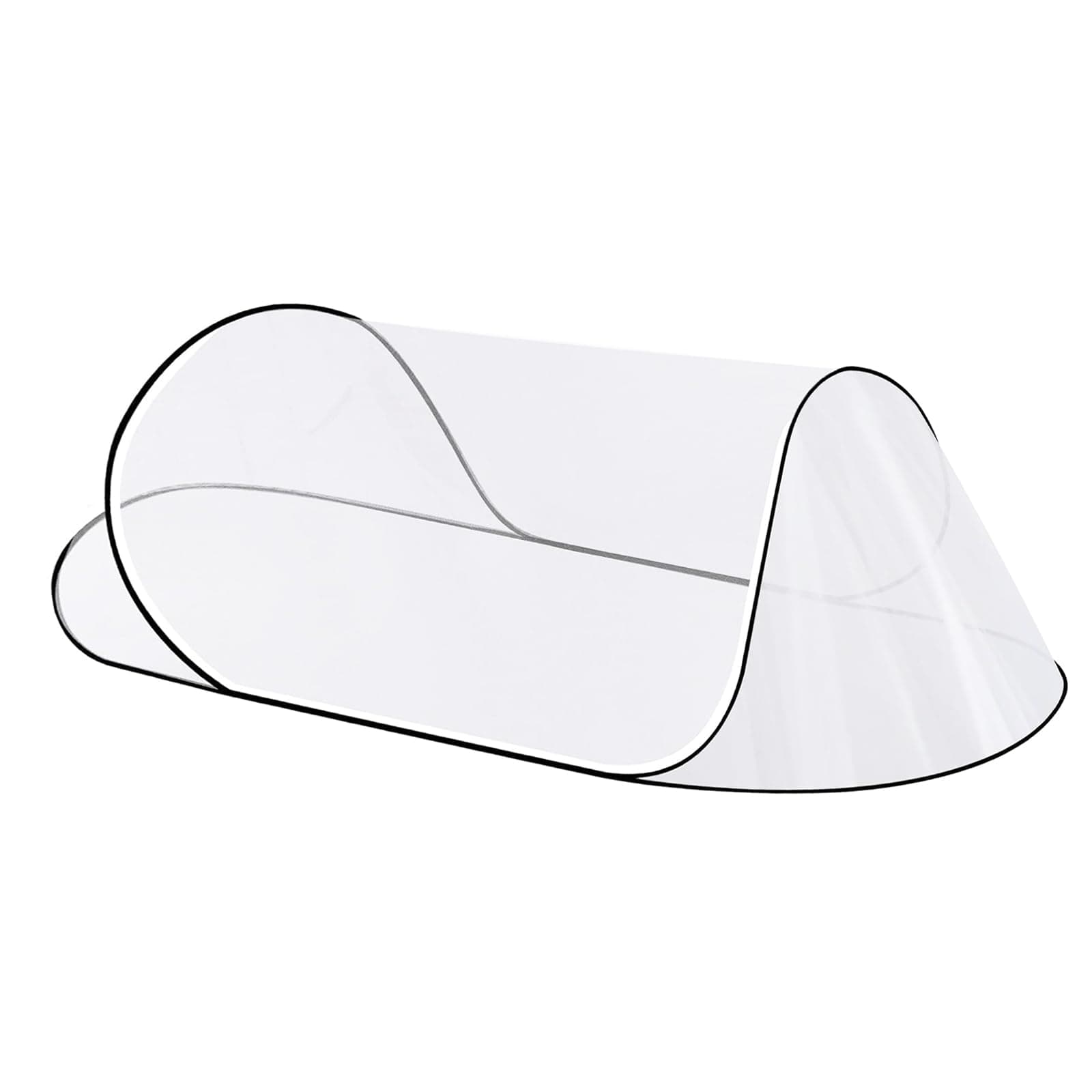 CMINGJ Large Pop Up Mosquito Tent, Portable Foldable Mosquito Net for Bed Camping Travel Patio，Mosquito Net for Adults Baby (78 * 31 * 22inch) (Black Fixed Size)