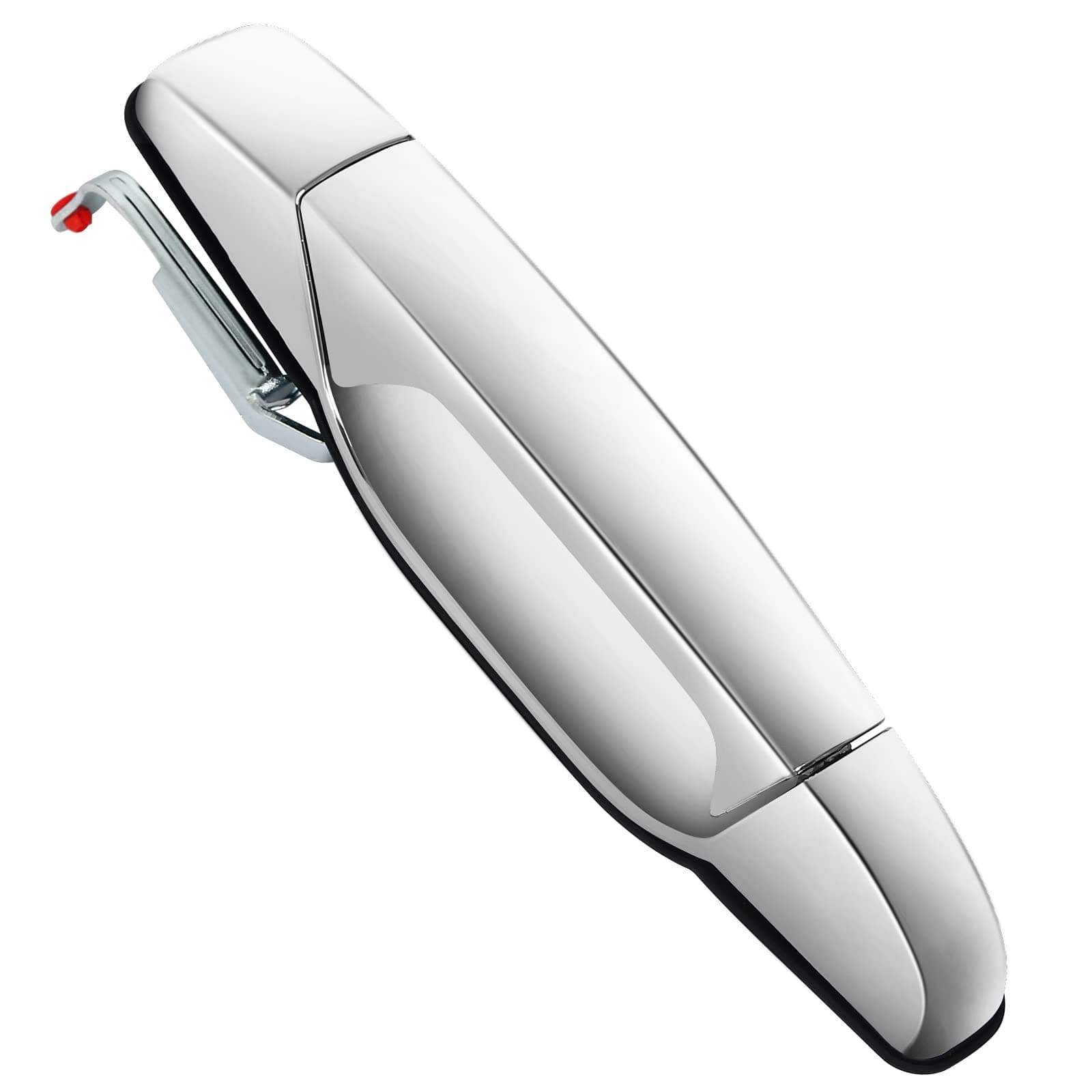 Chrome Exterior Rear Left Driver Side Door Handle Compatible with 2007-2013 Chevy Silverado Tahoe Avalanche Suburban,GMC Sierra Yukon XL Denali,Cadillac Escalade,|Replaces OE 15915659,22738725,80105