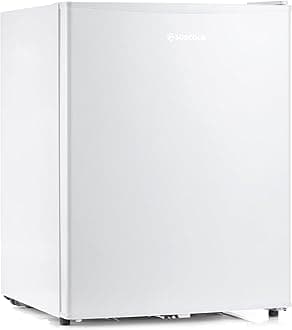 Subcold Eco60F Mini Freezer | 4-Star Table Top Unit | Energy-Efficient Appliance with Adjustable Thermostat & Reversible Door | Customisable Storage Removable Shelf (White)