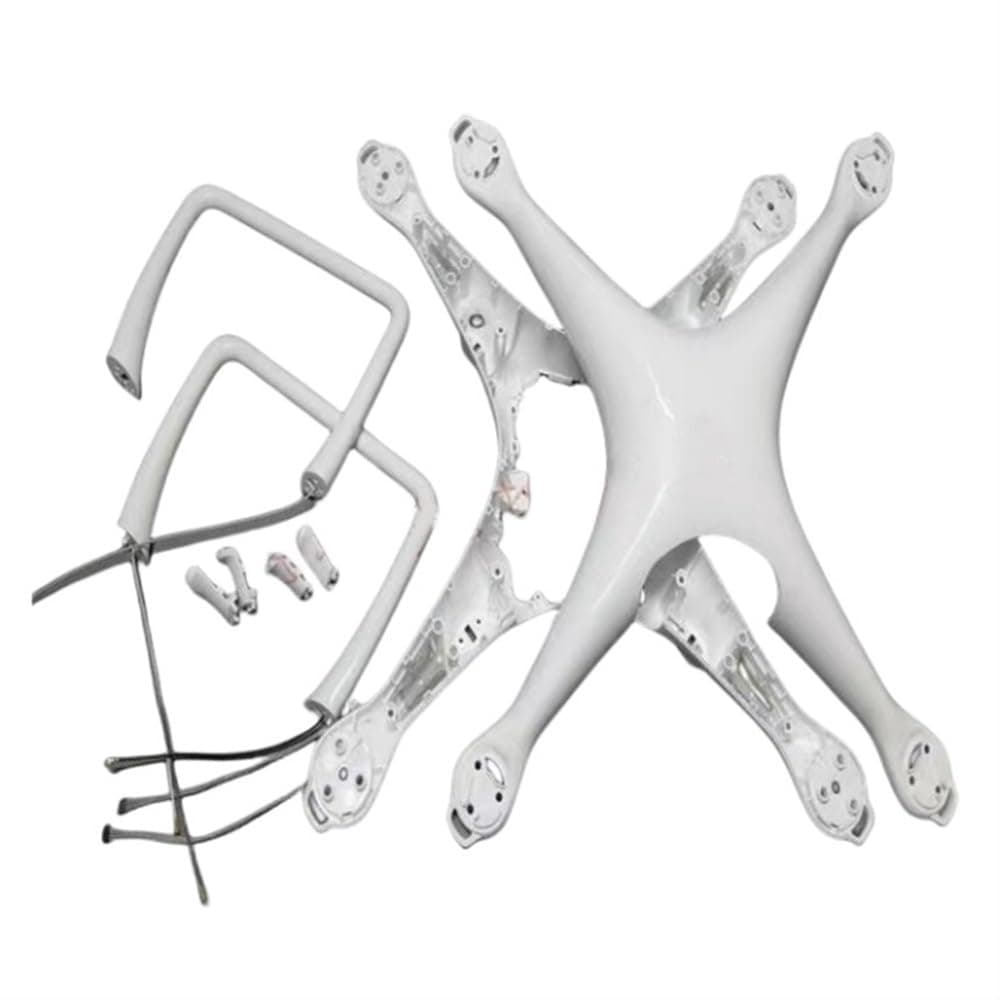 [Drone Parts] Replacement for DJI Phantom 4 Body Shell/Landing Gear Legs Upper Bottom Cover for Phantom 4 Repair Parts [Easy Installation] (Color : 1 Full Set)