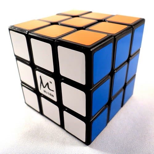 3x3x3 Maru CX3 CX-3 Black Puzzle Cube BLK Smooth 3x3 Speed New Twisty Toy Gift