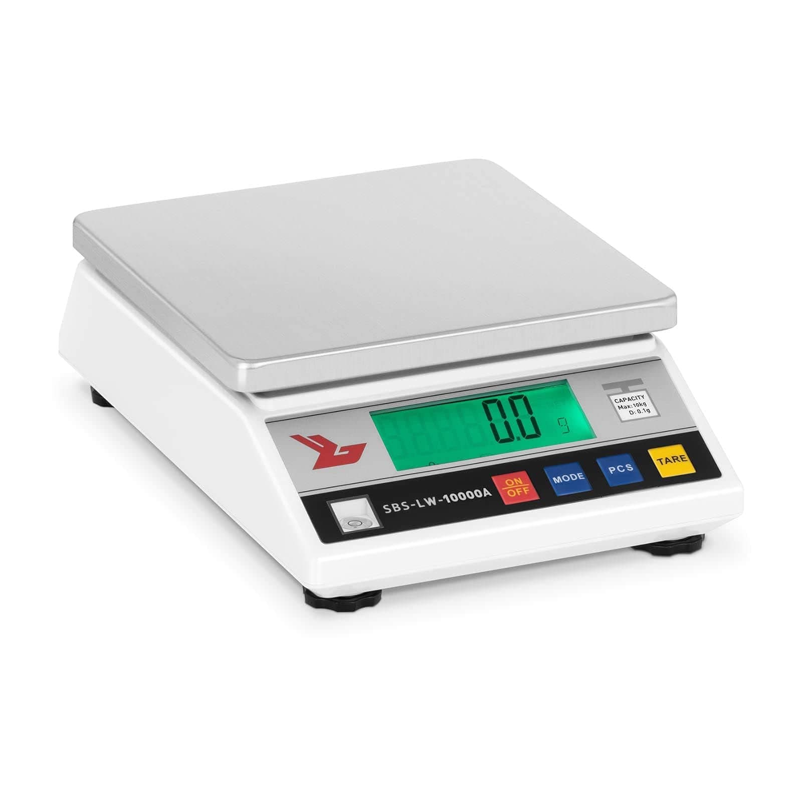 Steinberg Systems Digital Precision Scale Laboratory Balance 10000g Precision 0.1g 18x18cm SBS-LW-10000A (10,000 g / 0.1 g, Weighing Area 18 x 18 cm, LCD)
