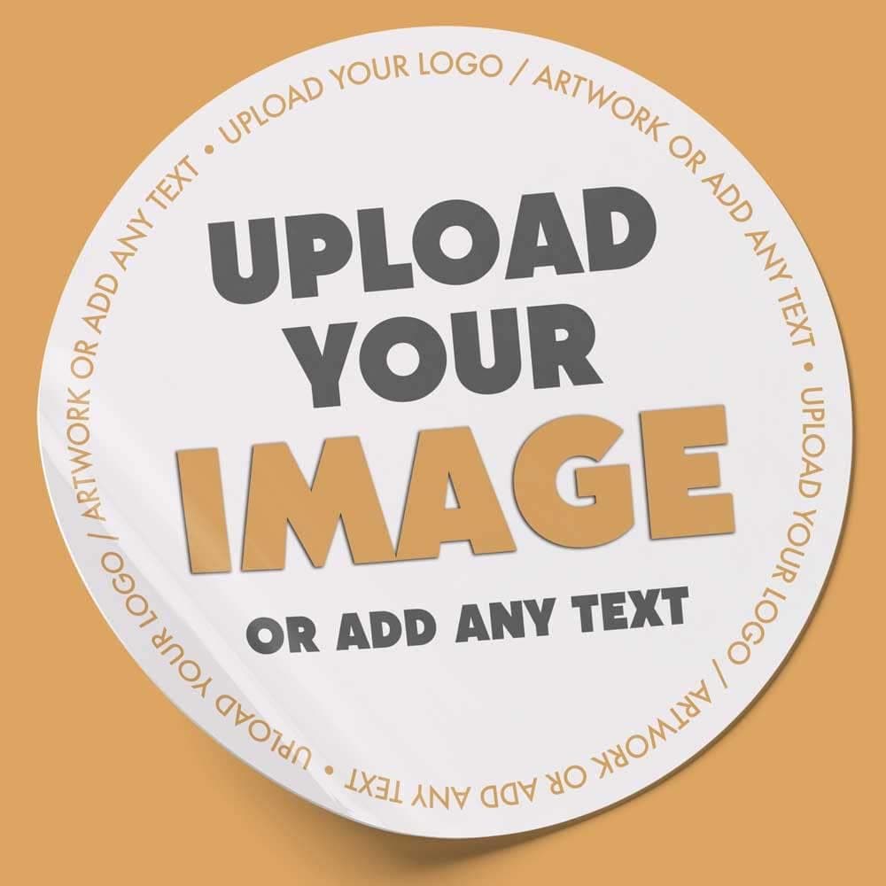 – Personalised Labels - Logo Stickers, Custom Stickers - 37mm