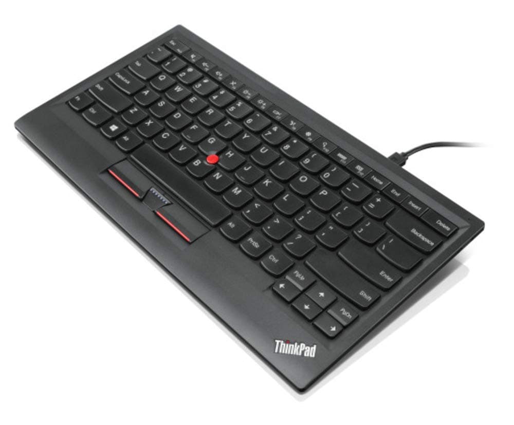 Group Limited Lenovo ThinkPad Compact USB Keyboard with TrackPoint - US English,Black