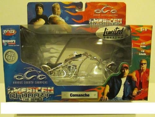 American Choppers * OCC * 1:18 scale * Comanche * Silver Chrome * Limited Editon by OCC American Chopper