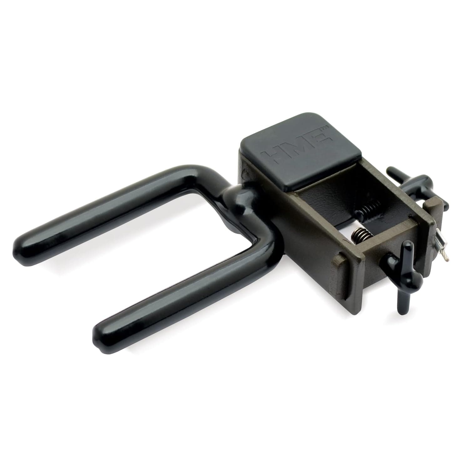 High-Quality Durable Reliable Versatile Easy-to-Install Universally Mountable Hunting Tree Stand Bow Holder - 360 Fork Rotation, Rock solid attachment