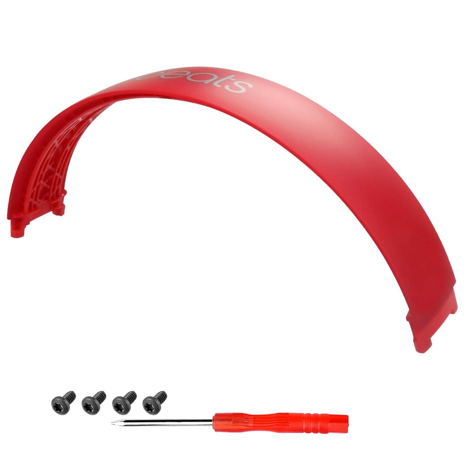 Studio 3 Headband Replacement Parts Studio3 Headband Original Top Arch Band Accessories Repair Kit Compatible with Studio3 Headphones. (Red)