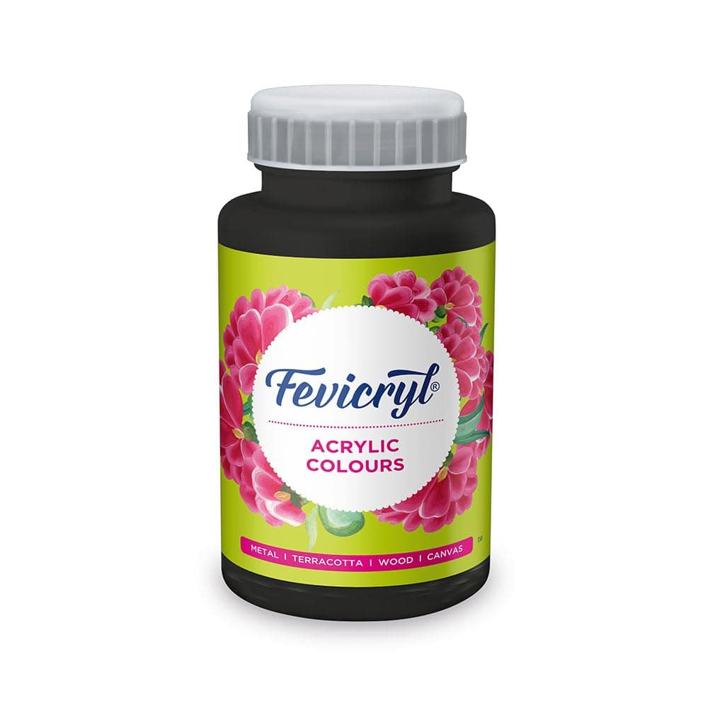Pidilite Fevicryl Acrylic Colour (500 Ml): Black