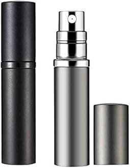 YEEJOK Travel Essentials for Women & Men - Refillable Perfume Bottles, Atomizer Spray Container, Mini Portable Easy Pump Refilled 5ml Bottle for Flying, Purse, Vacation