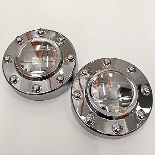 AutoDaily Replacement for 2011-2016 RAM 3500 Dually 1-ton Truck Alcoa Front Wheels Center Hub Caps