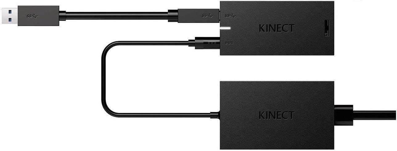 sevkumz Kinect Adapter for Xbox one S/X Windows PC Power Supply for 1S 1X 2.0 Sensor, One Adapter for Windows 10 8.1 8 Connect to Computer Via USB 3.0