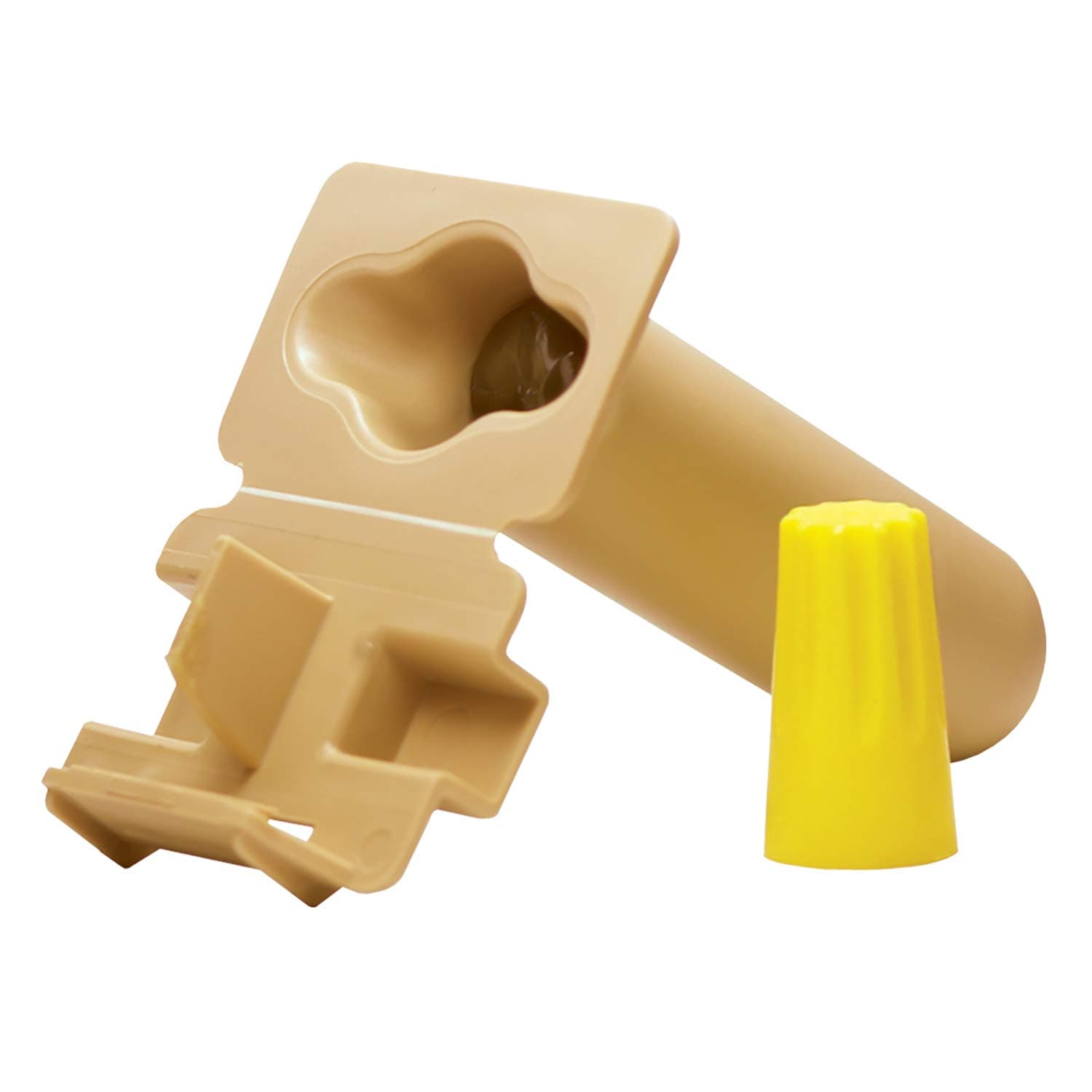 King Innovation 20210 DryConn GTSR wire connector, Tan