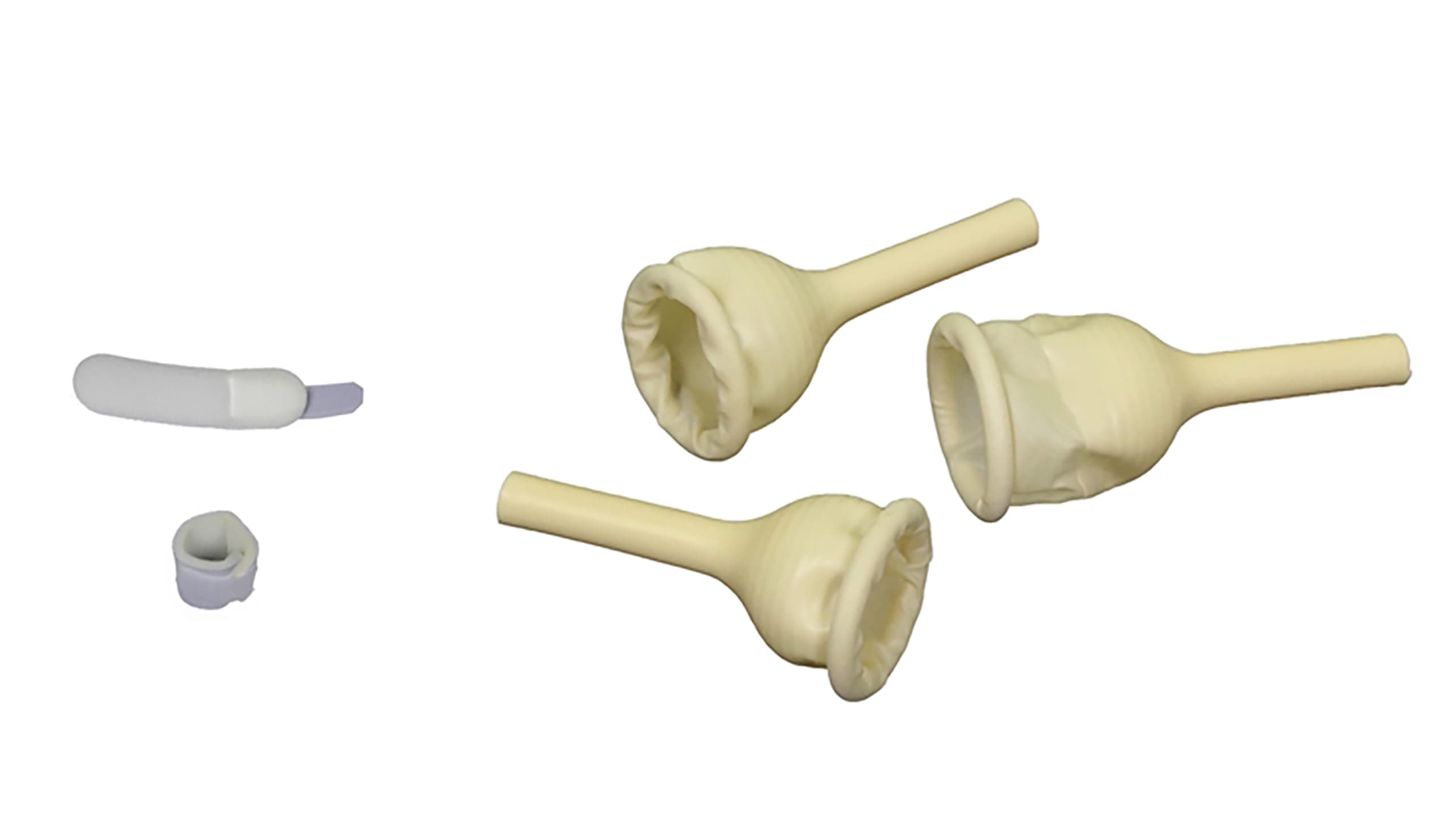 25 Rubber Urinal Bag Male External Catheter Single use 25 Count (Pack of 1) (Small 20 mm 0.8 Inches)