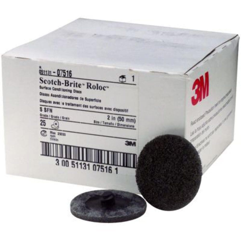3M - Disc Roloc 2 Sf 25/Bx Gray (7516)