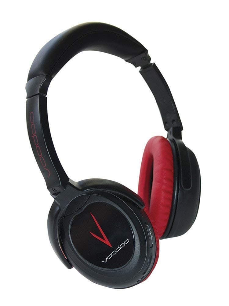 Solitude Active Noise Cancelling Headphones, Voodoo Headphone, Dual-Drivers, XCS2 Voodoo, Music/Audio Clearer, Noise Reduction for Travel, School, Work, Over-Ear, Volume Control, Noise Reduction