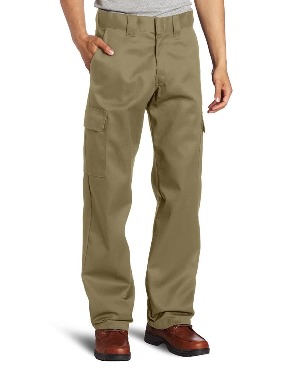 Men's Relaxed Straight-Fit Cargo Work Pant, Desert Sand, 32W x 30L