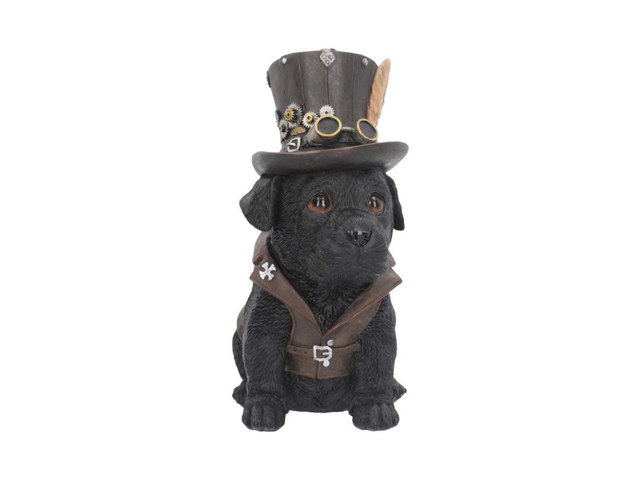 Nemesis Now Cogsmiths Dog Figurine 26cm Black