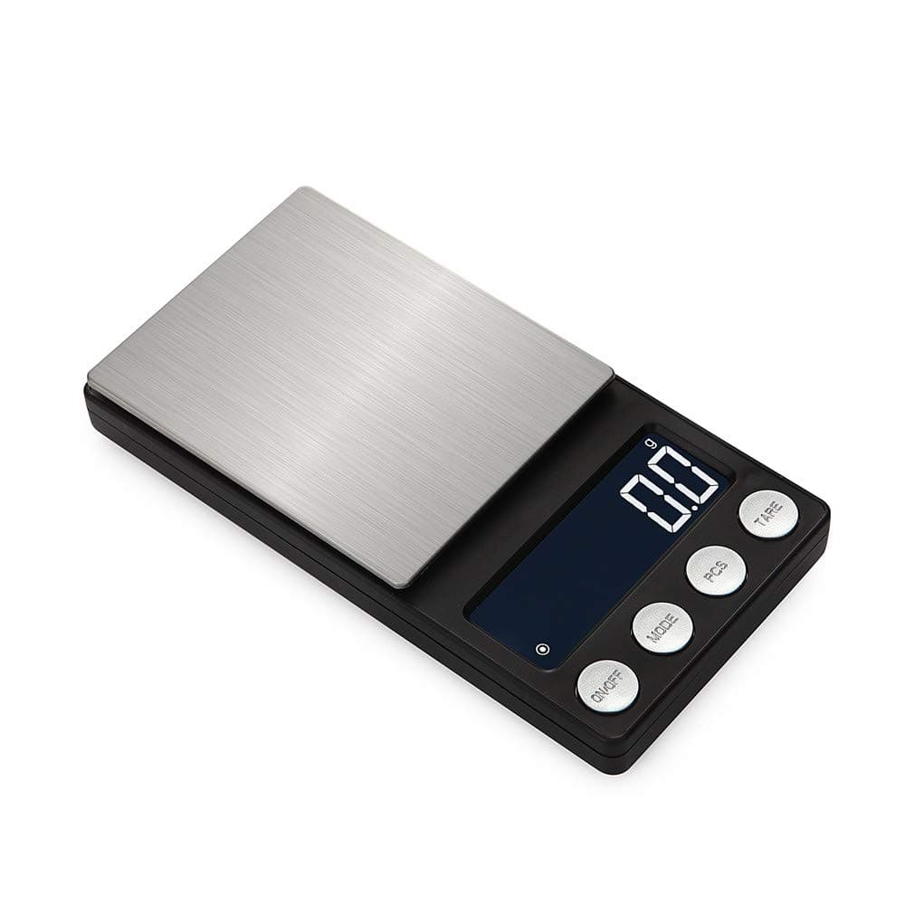 Digital Mini Scale, 500g /0.01g Pocket Scale, Pocket Scale, Electronic Smart Scale, 6 Units, LCD Backlit Display, Tare, Auto Off, Stainless Steel