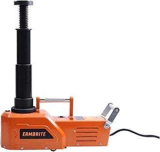 EAMBRITE 12V DC Heavy Duty 15 Ton 33000lbs Hydraulic Car Floor Jack with LED Light Electric Car Jack for SUV and RV, Trucks, Sedan, Van