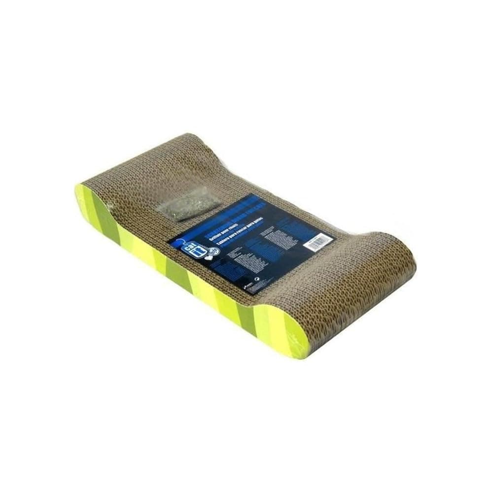 Style Scratcher with Catnip - Jungle-Stripe Lounge