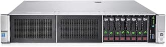 HP Proliant DL380 Gen9 8B SFF, 2X Intel Xeon E5-2690 v3 2.6Ghz (24-cores Total), 256GB DDR4, 8X 1TB SAS 10K HDD’s, P440ar 2GB FBWC 12Gb/s SAS RAID, Windows Server 2019 (Renewed)