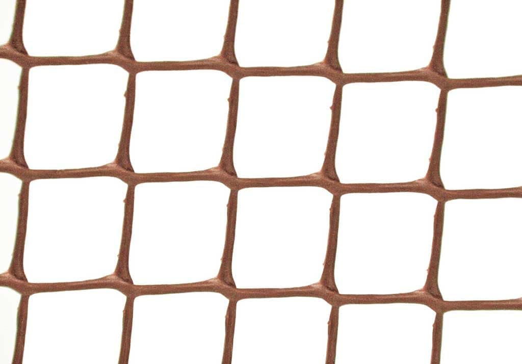 Tildenet 50090 19 mm 0.5 x 6 m Plastic Garden Mesh, Brown