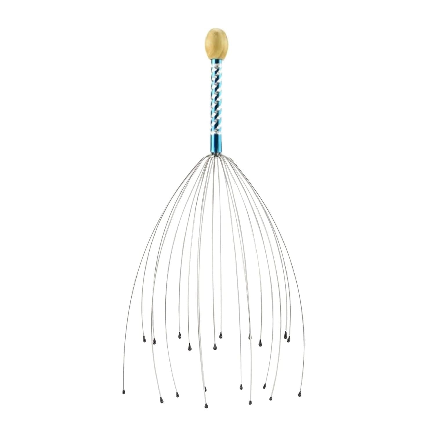 Auto Head Massager Scalp Scratcher | Hand Held Scalp Massager for Pain Relief, Hair Growth & Relaxation | Octopus Scalp Pointer