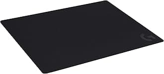 Logitech G640 Large Fabric Gaming Mouse Pad - Great for Gaming Sensors, Moderate Surface Friction - Non-Slip Mouse Mat - Black